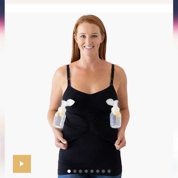 Kindred Bravely Sublime Black Medium Busty Pumping and Nursing Bra - Picture 4 of 5